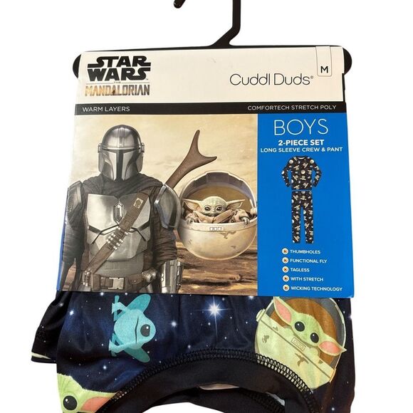 Nwt size medium Cuddl Duds Space-Themed Boys Set - Picture 1 of 3